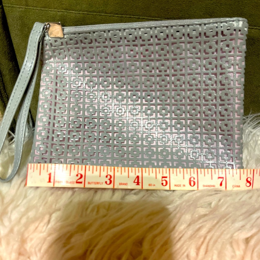 New Shiseido cosmetics bag.  One size.